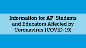 AP Exam COVID Information 